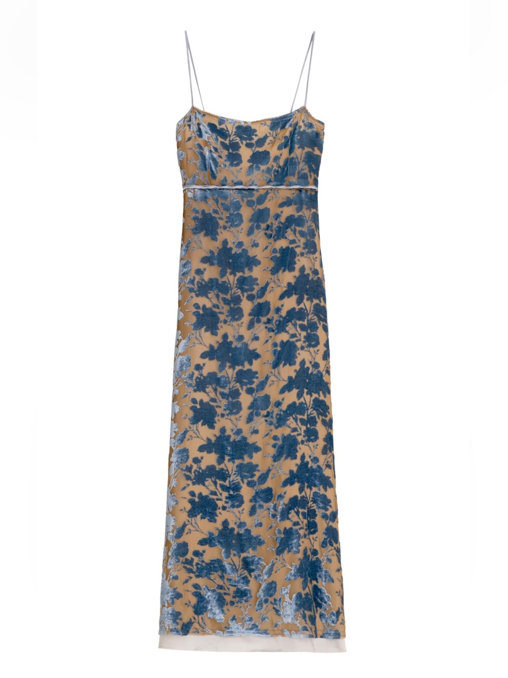 Zara limited edition velvet dress